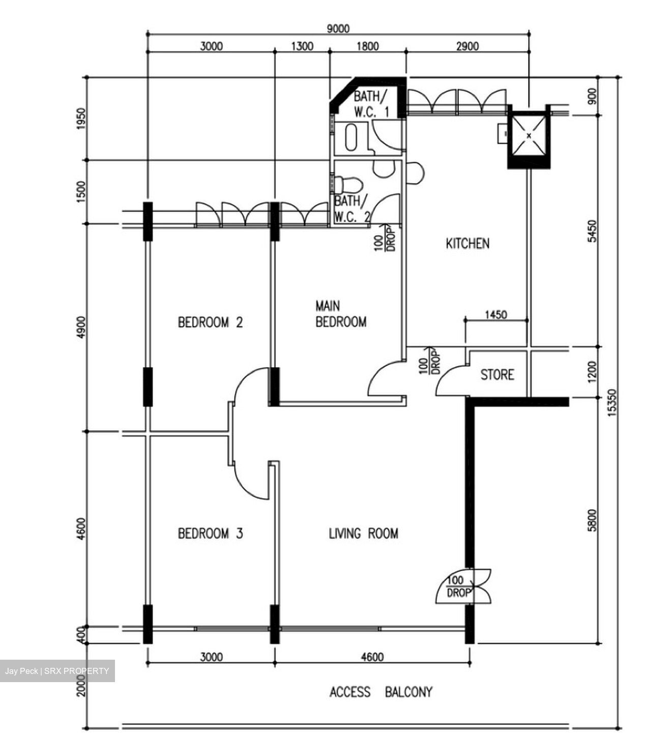 Blk 112 Jurong East Ville (Jurong East), HDB 4 Rooms #639819401